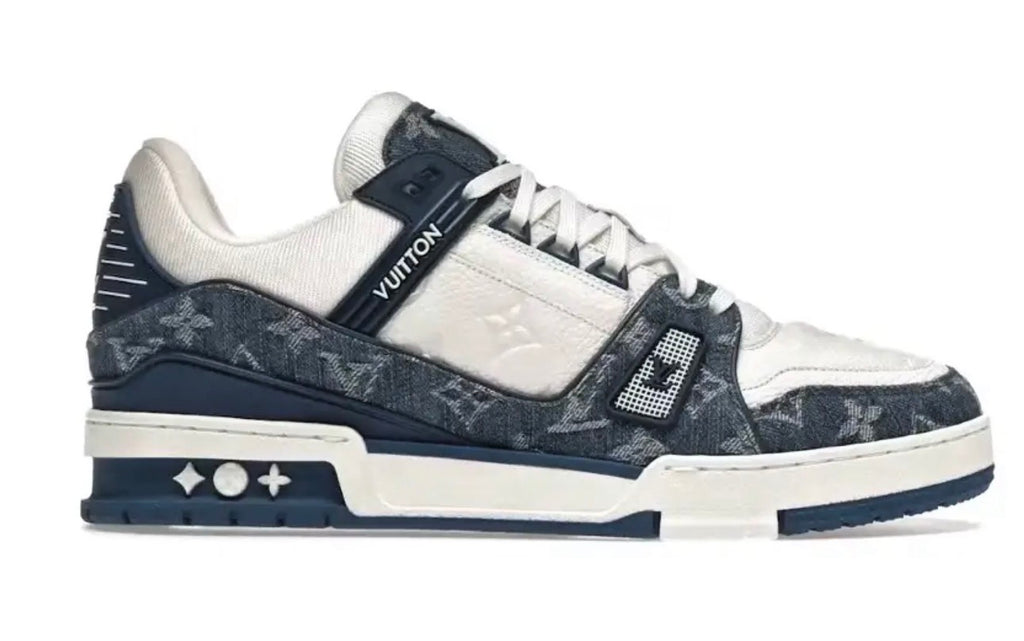 Louis Vuitton Trainer -Denim White Blue