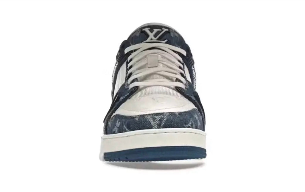 Louis Vuitton Trainer -Denim White Blue