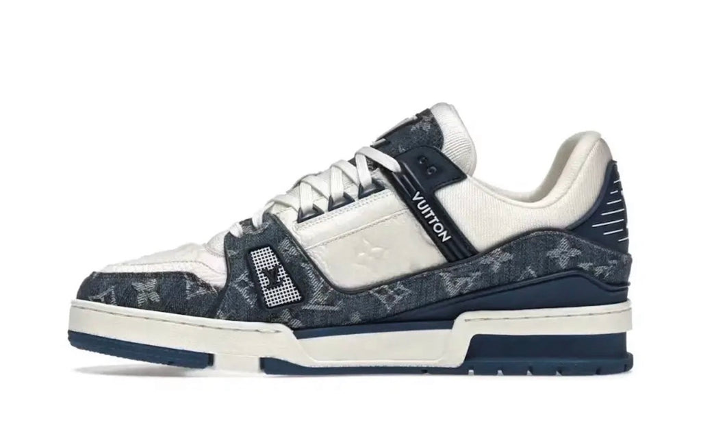 Louis Vuitton Trainer -Denim White Blue